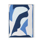 Blue No. 8 Canvas Floater Framed / 24 x 32 in / White