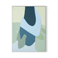 Walking No. 2 Canvas Floater Framed / 24 x 32 in / White
