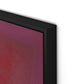 Composition Violet Canvas Floater Framed / 24 x 32 in / Black