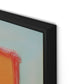 Figures in a Souk B Canvas Floater Framed / 24 x 32 in / Black