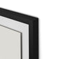 Curves Corners Framed Paper / 32 x 26.5 in / Black