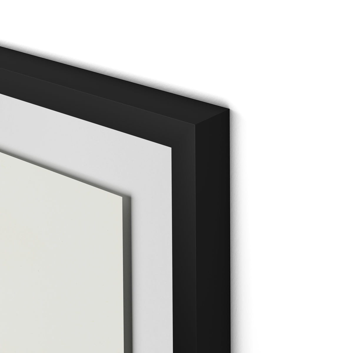 Fisherman's Cottage Framed Paper / 32 x 21 in / Black