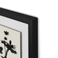 Spring Breeze Framed Paper / 32 x 24 in / Black