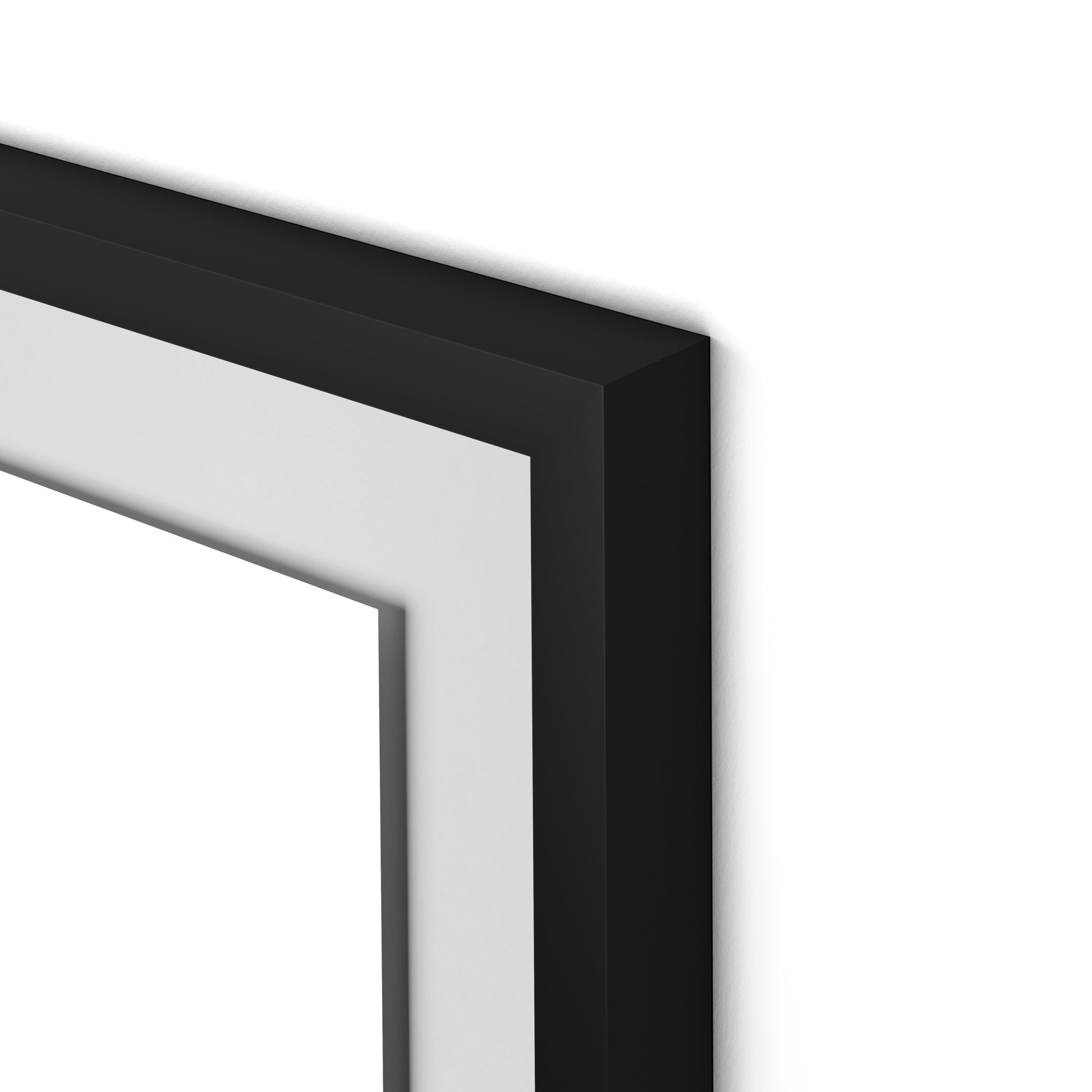 Bloom No. 3 Framed Paper / 32 x 24 in / Black