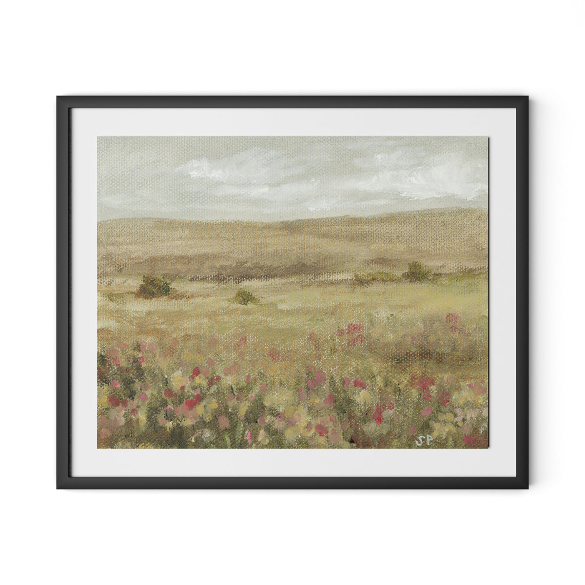 Baja California Framed Paper / 32 x 26.5 in / Black