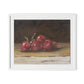 Cherries I Framed Paper / 32 x 26.5 in / White
