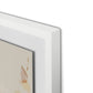 Artists Palette No. 1 Framed Paper / 32 x 24 in / White