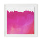 Summer Framed Paper / 32 x 32 in / White