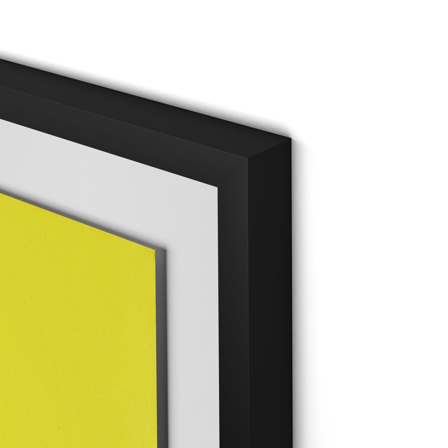 Pila Limon Framed Paper / 32 x 32 in / Black
