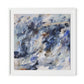 Where The Streets Have No Name Framed Paper / 32 x 32 in / White