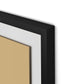 Untitled Box 1 Framed Paper / 32 x 32 in / Black