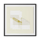 Untitled Box 3 Framed Paper / 32 x 32 in / Black
