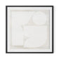 Study Framed Paper / 32 x 32 in / Black
