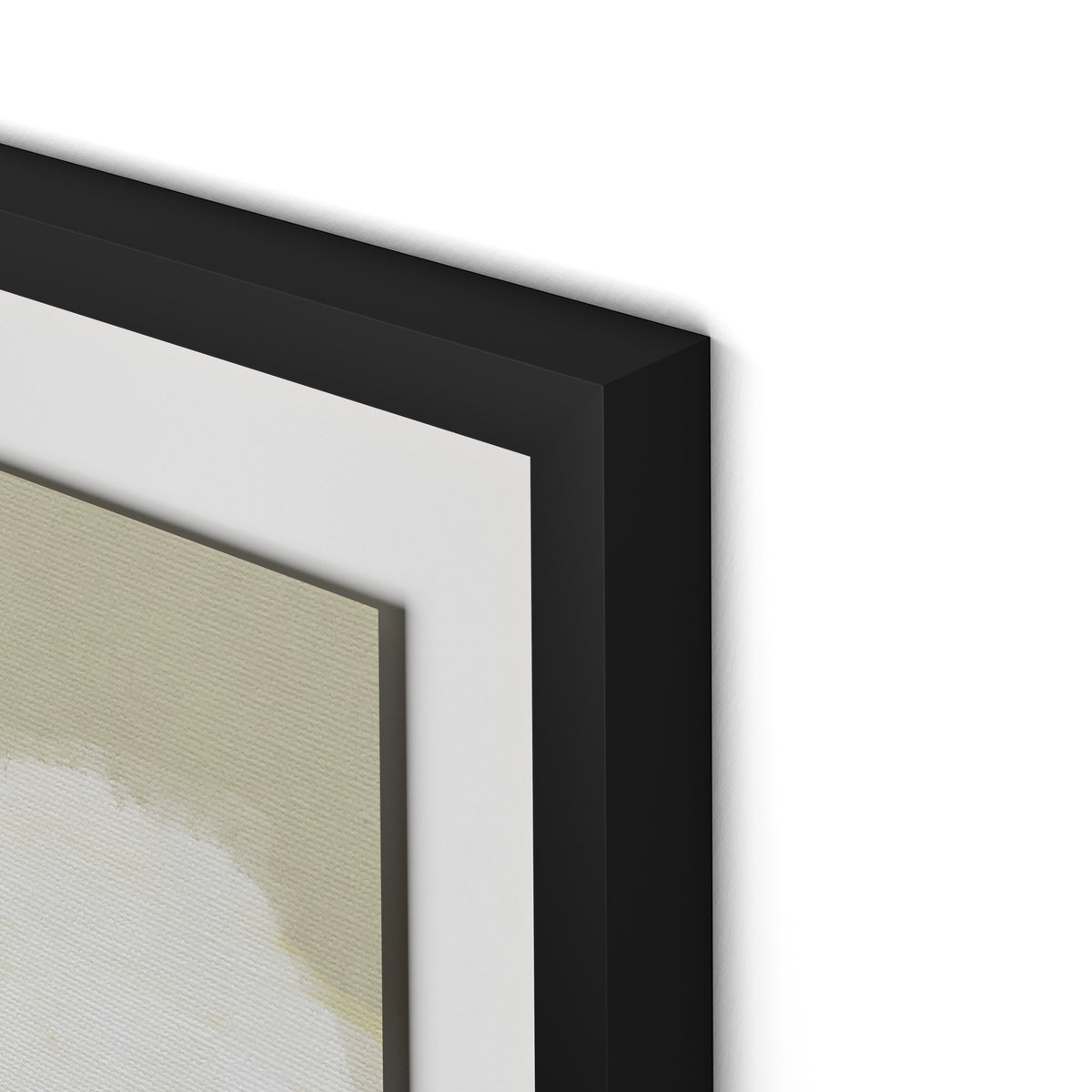 Surrey Framed Paper / 32 x 32 in / Black
