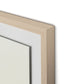 Sea Sage Framed Paper / 32 x 32 in / Natural Maple