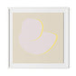 Stones E - Recolor 2 Framed Paper / 32 x 32 in / White