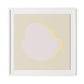 Stones C - Recolor 2 Framed Paper / 32 x 32 in / White