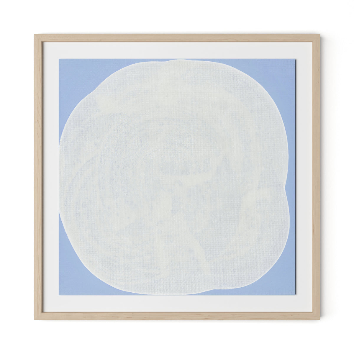 Pearl Framed Paper / 32 x 32 in / Natural Maple
