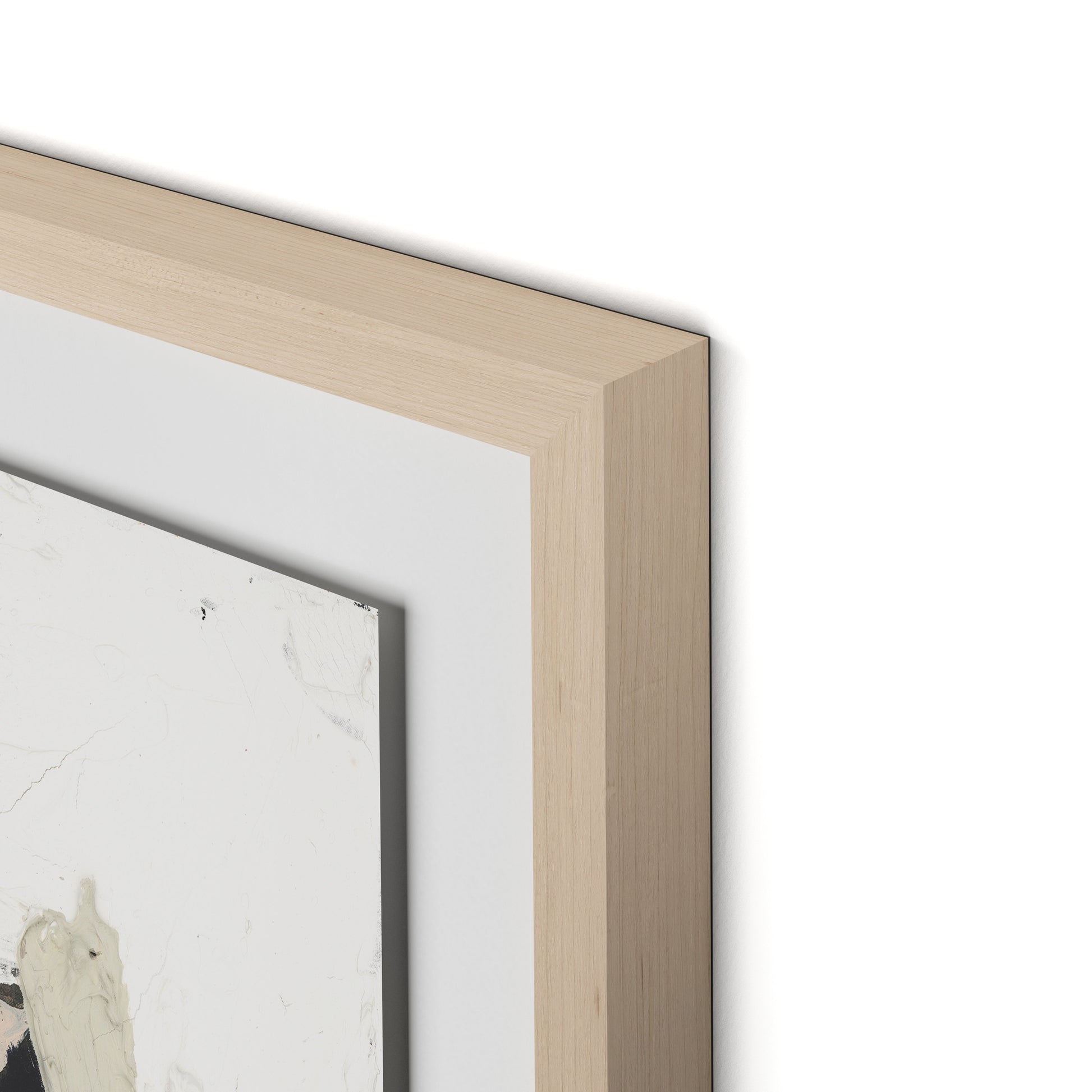 I Melt With You Framed Paper / 24 x 32 in / Natural Maple