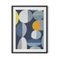 Waterfront Stack Framed Paper / 24 x 32 in / Black