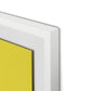Meditation Goldenrod Framed Paper / 24 x 32 in / White