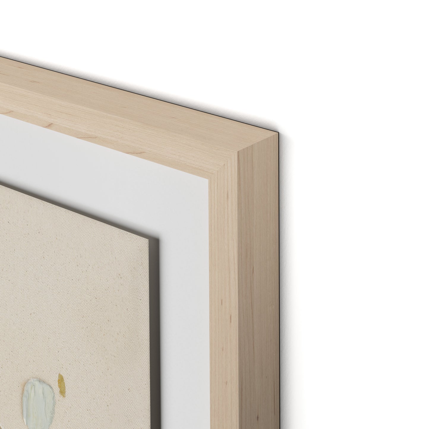 May I Have This Dance Framed Paper / 24 x 32 in / Natural Maple