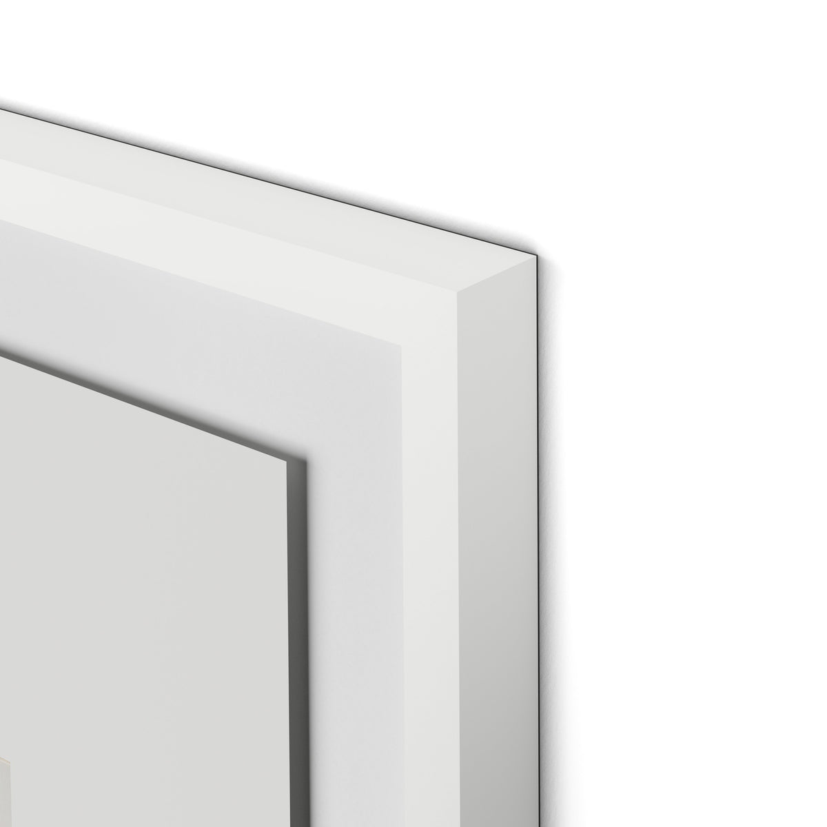 Box 2 Framed Paper / 26 x 32 in / White