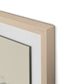 Rubbings 4 Framed Paper / 24 x 32 in / Natural Maple