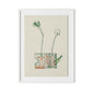 Rubbings 4 Framed Paper / 24 x 32 in / White