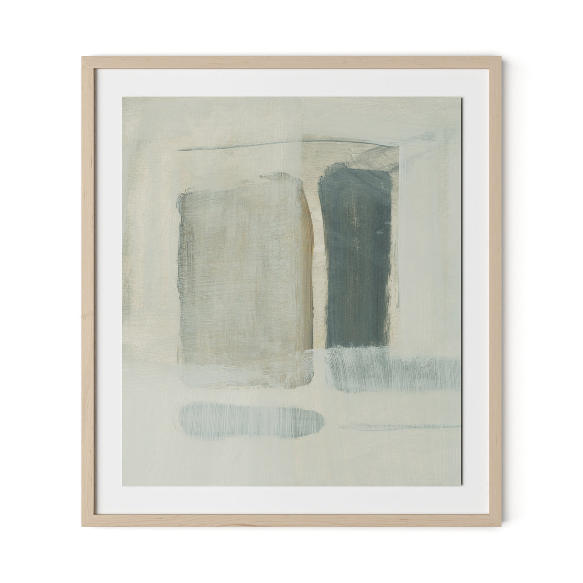 Moment Framed Paper / 28.5 x 32 in / Natural Maple