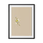 Botanical I Framed Paper / 24 x 32 in / Black