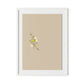 Botanical I Framed Paper / 24 x 32 in / White