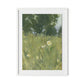 Respite XI Framed Paper / 24 x 32 in / White