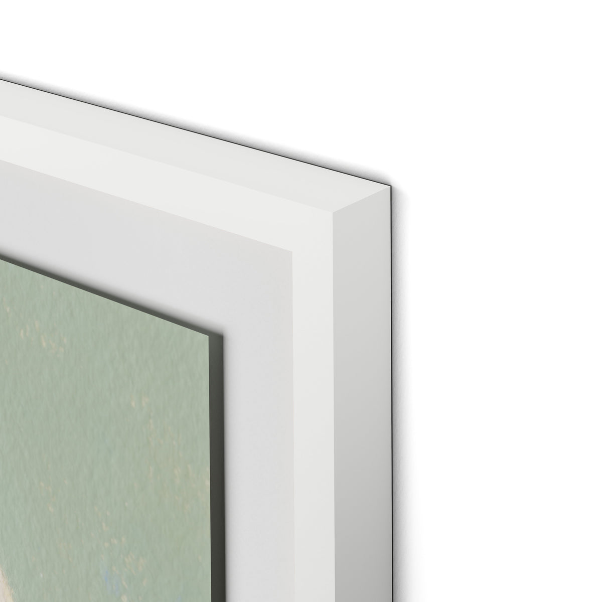 Vignette XIX Framed Paper / 24 x 32 in / White