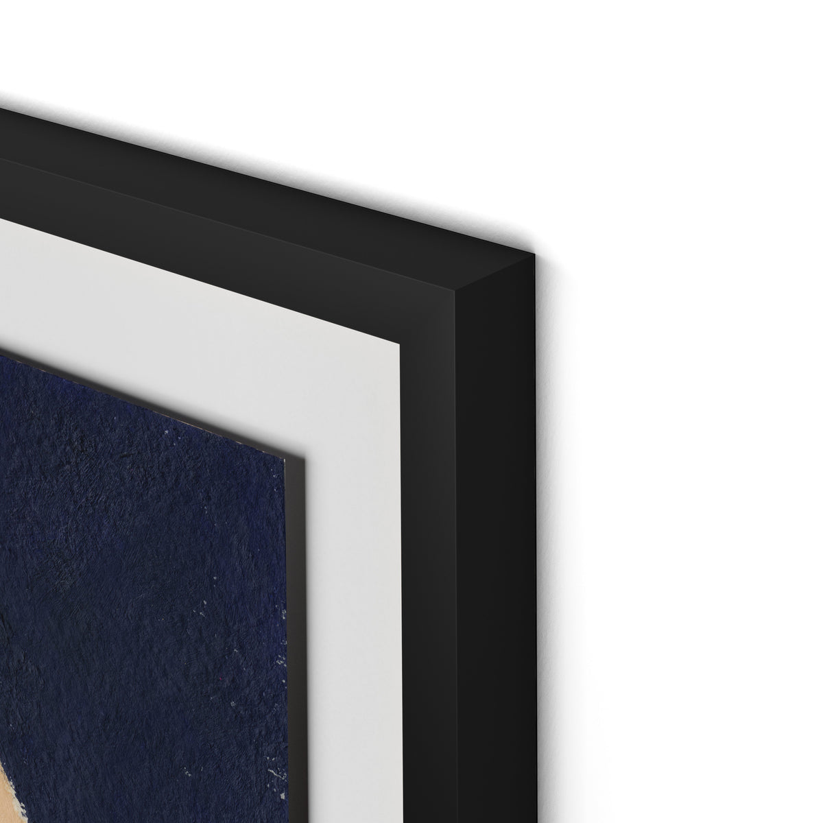 Vignette VII Framed Paper / 24 x 32 in / Black