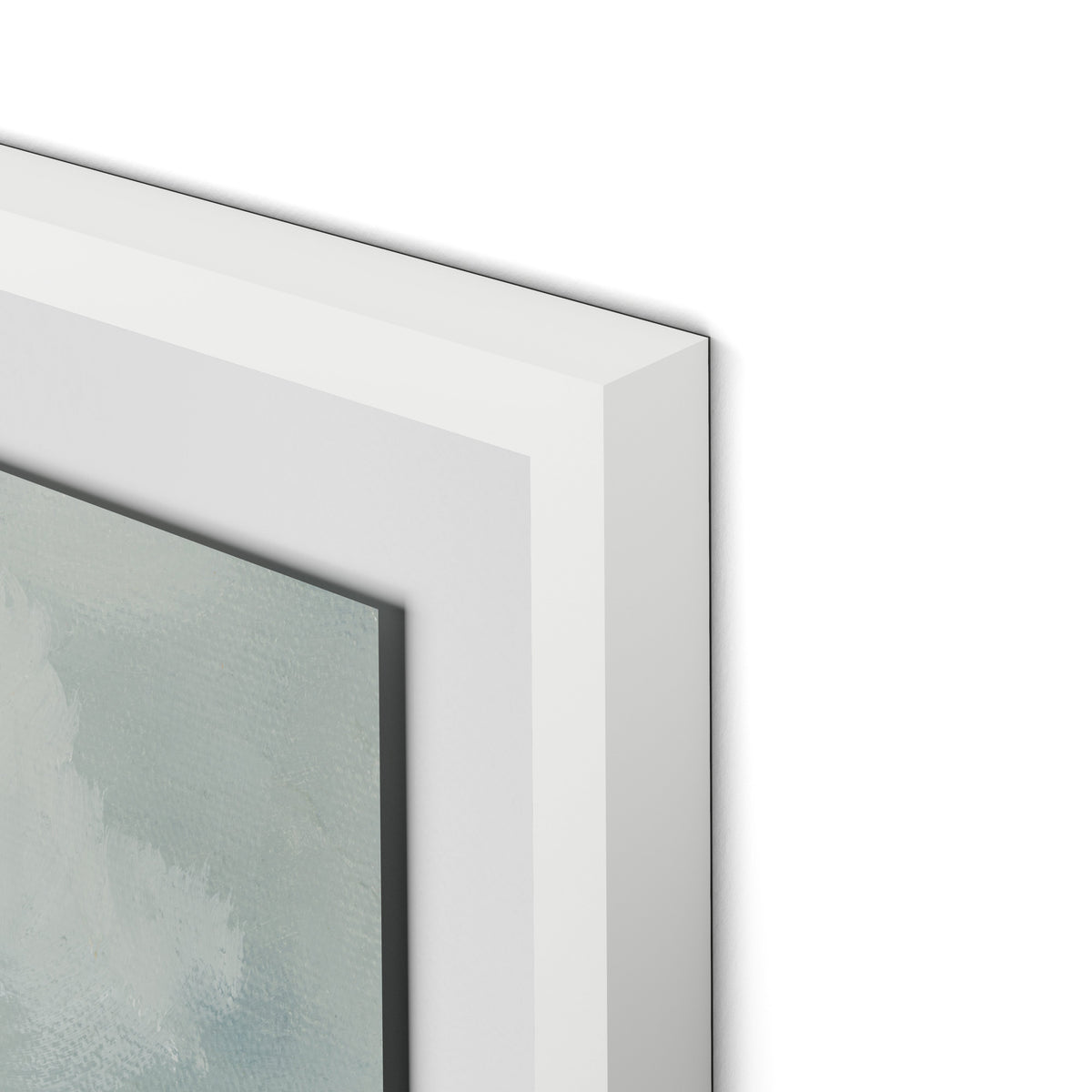Summer in June Framed Paper / 24 x 32 in / White