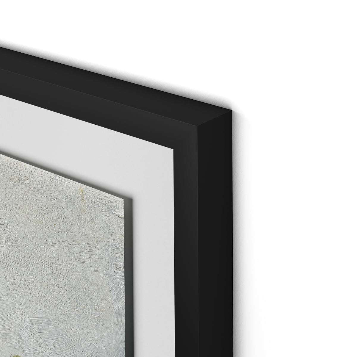 Protea Still Life Framed Paper / 26.5 x 32 in / Black