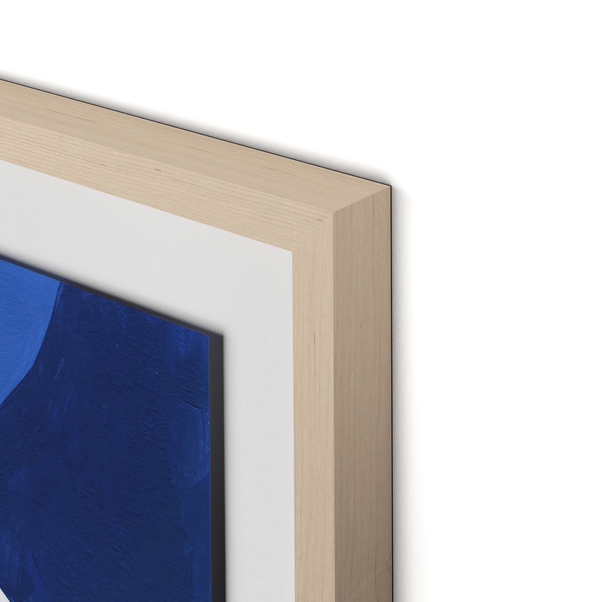 Gallinule No. 6 Framed Paper / 26 x 32 in / Natural Maple