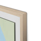 Walking No. 2 Framed Paper / 24 x 32 in / Natural Maple