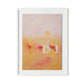 Serengeti Release Framed Paper / 24 x 32 in / White