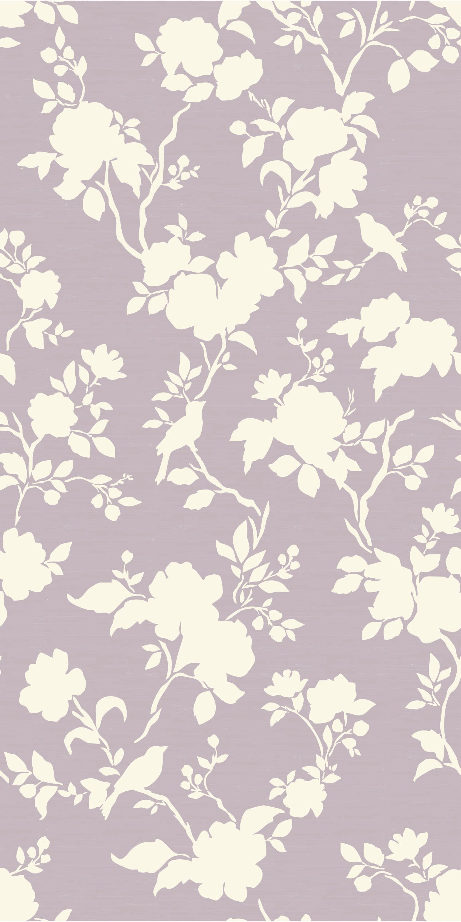 Image of Camellia Bloom in Lavender Wallpaper