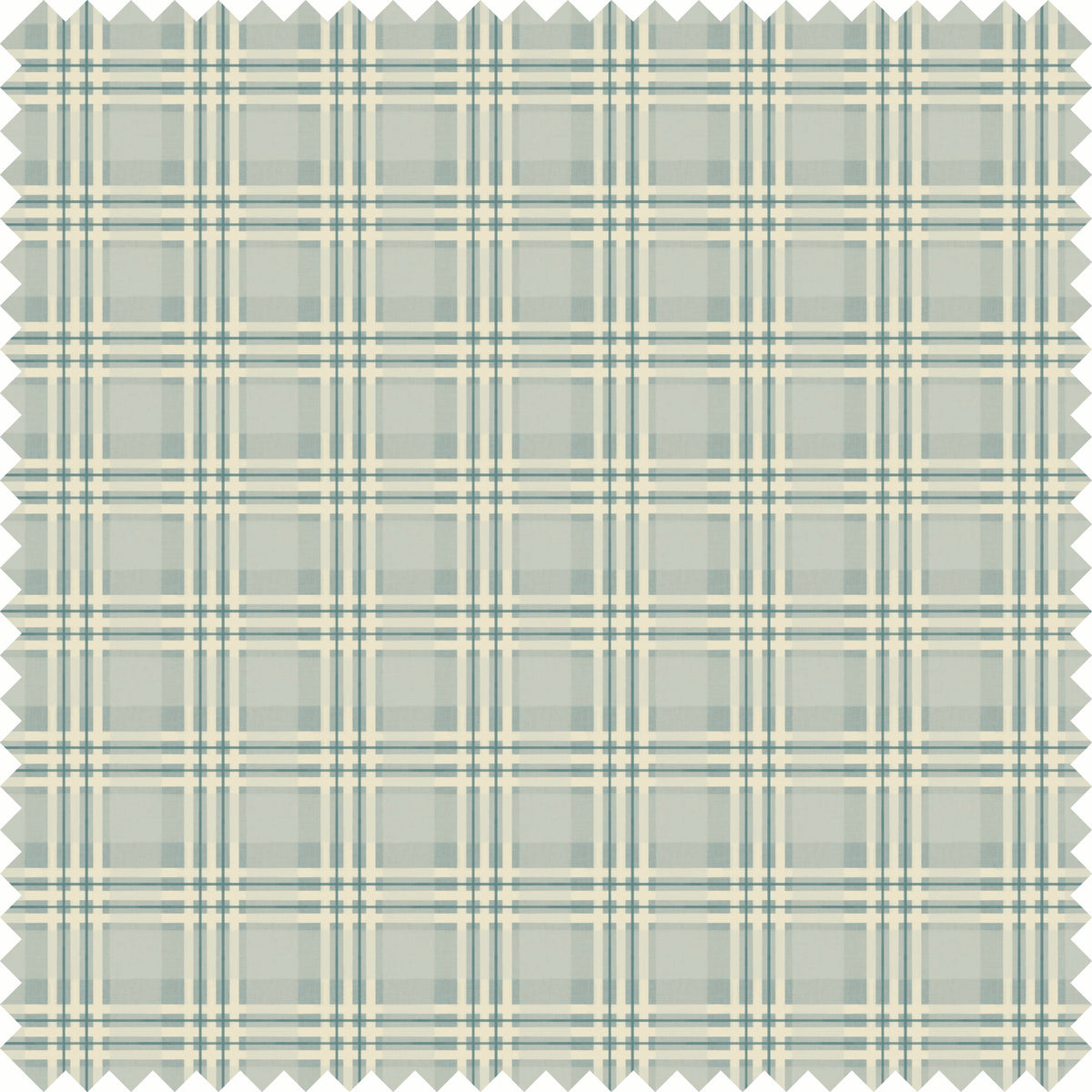 Cedar Plaid Fabric in Mineral