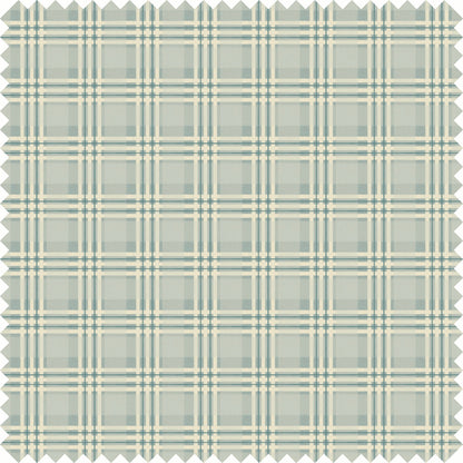 Cedar Plaid Fabric in Mineral