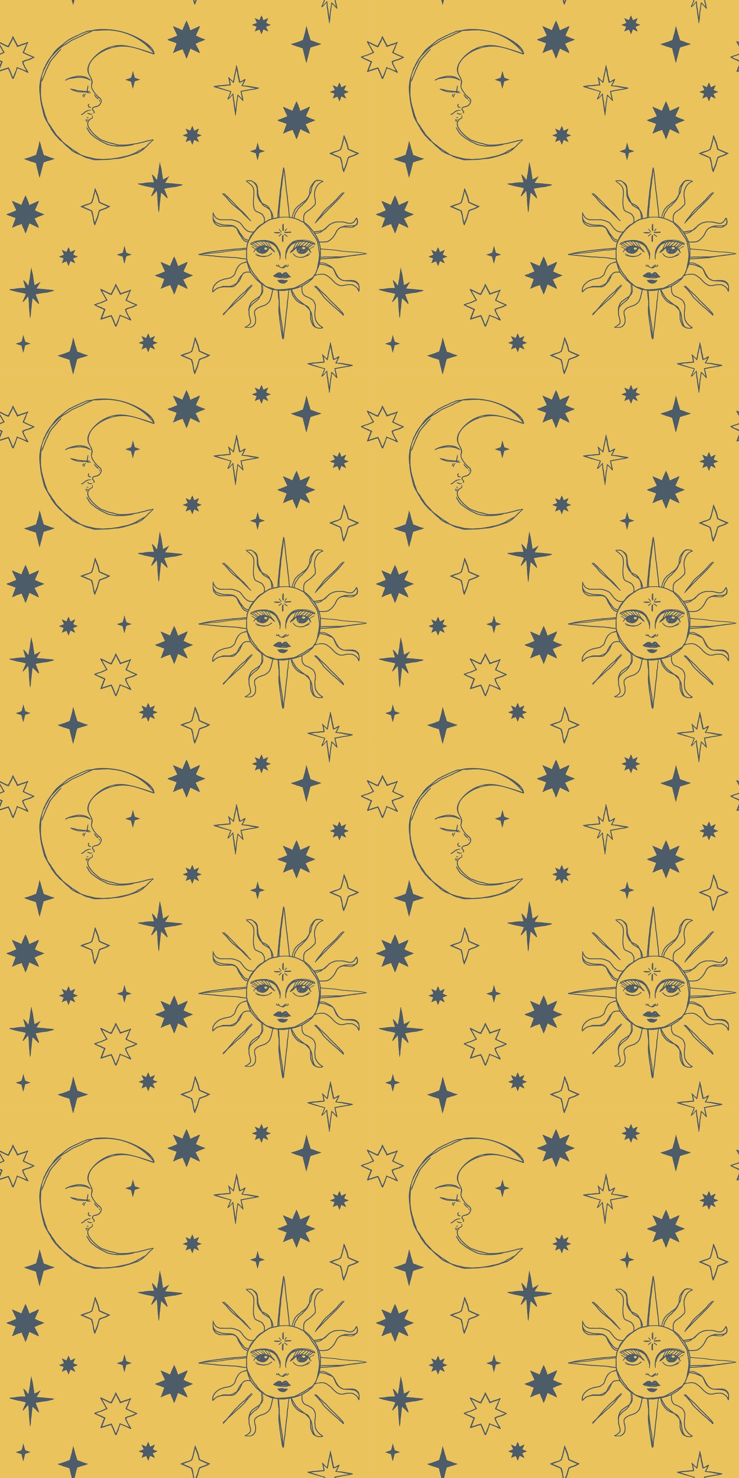 Image of Celestial Skies in Starlight Wallpaper