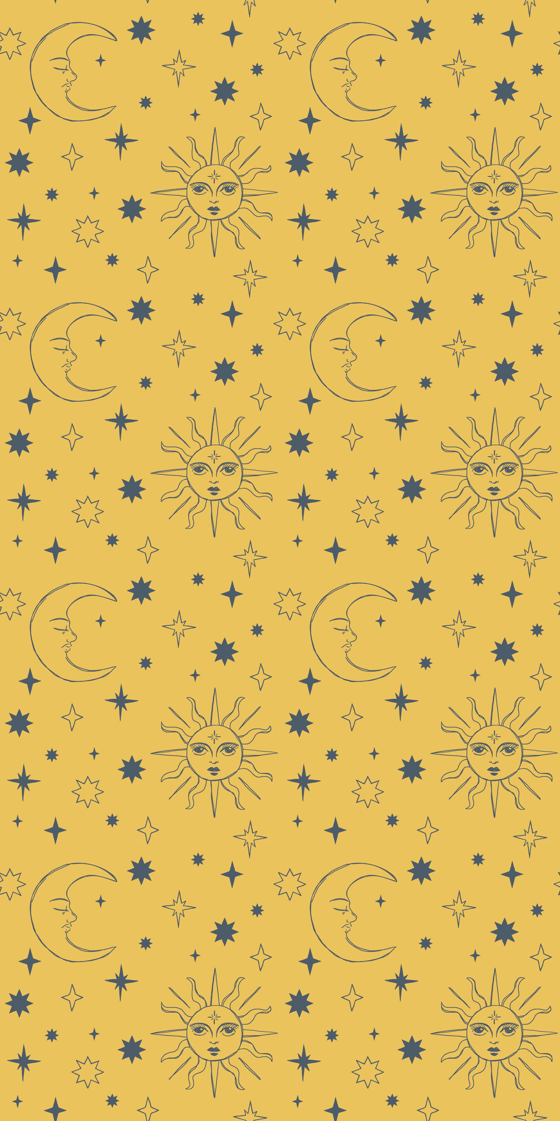 Image of Celestial Skies in Starlight Wallpaper