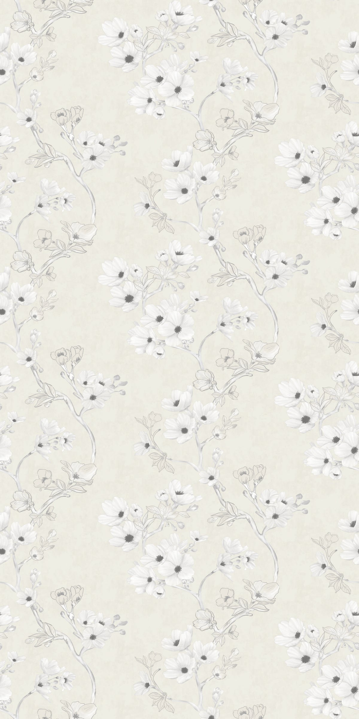 Image of Cherry Blossom in Cream Wallpaper