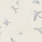 Image of Chickadee Birds in Light Tan Wallpaper