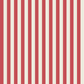 Image of Classic Stripe in Geranium Wallpaper