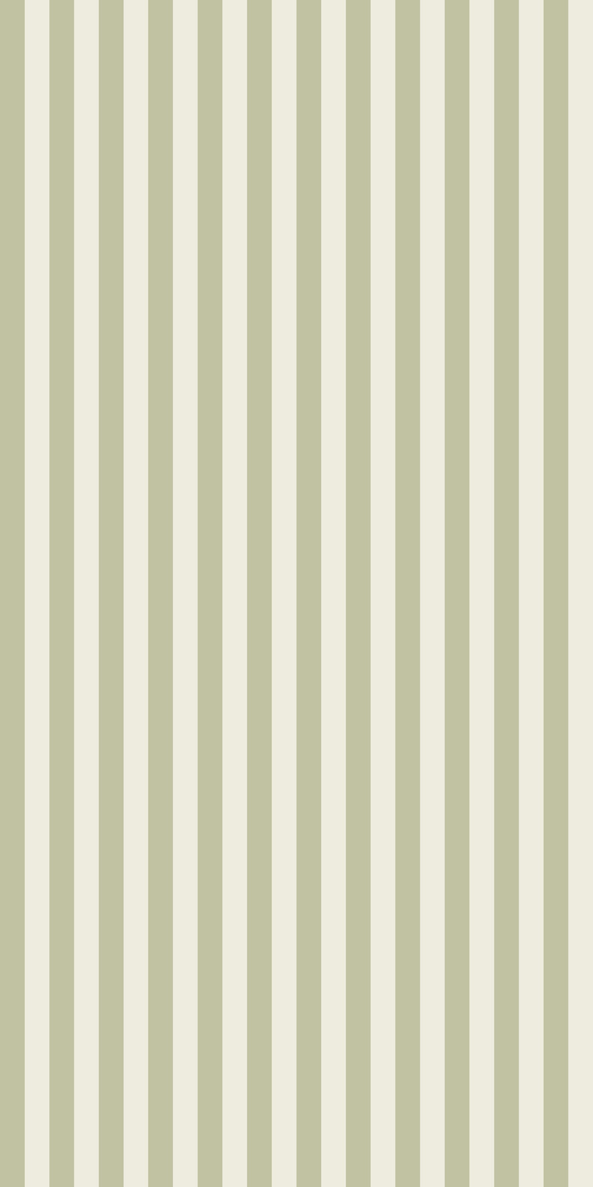Image of Classic Stripe in Pistachio Wallpaper