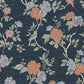Image of Climbing Blossom in Indigo Multi Wallpaper